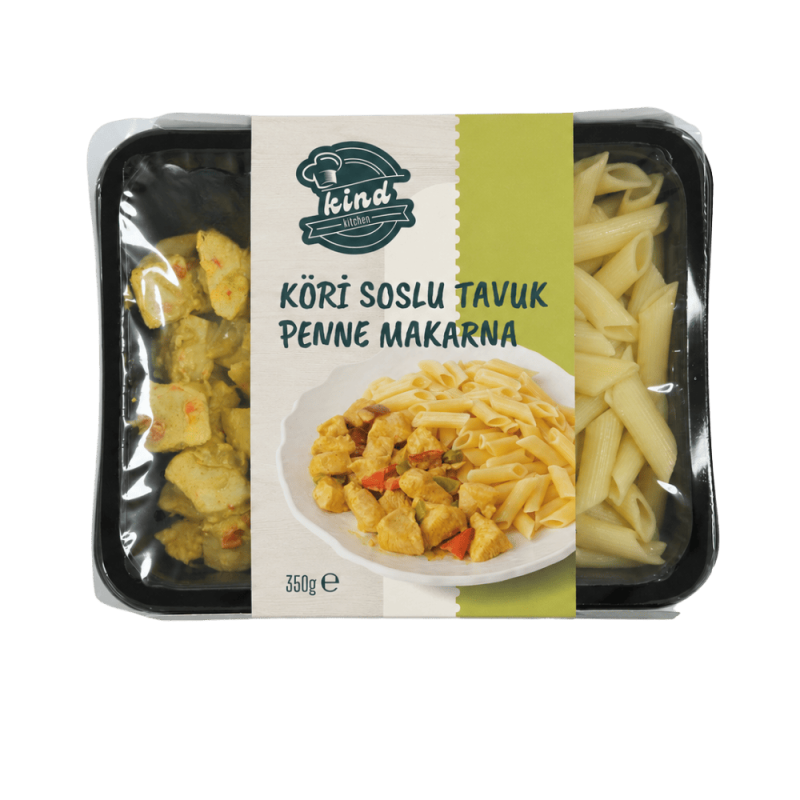 Kori Soslu Tavuk Penne Makarna